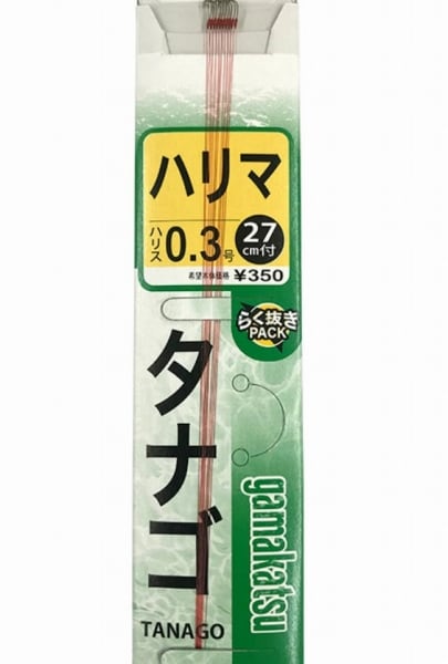 タナゴ鈎 新半月 0.3号 茶 | 東海つり具 公式オンラインストア