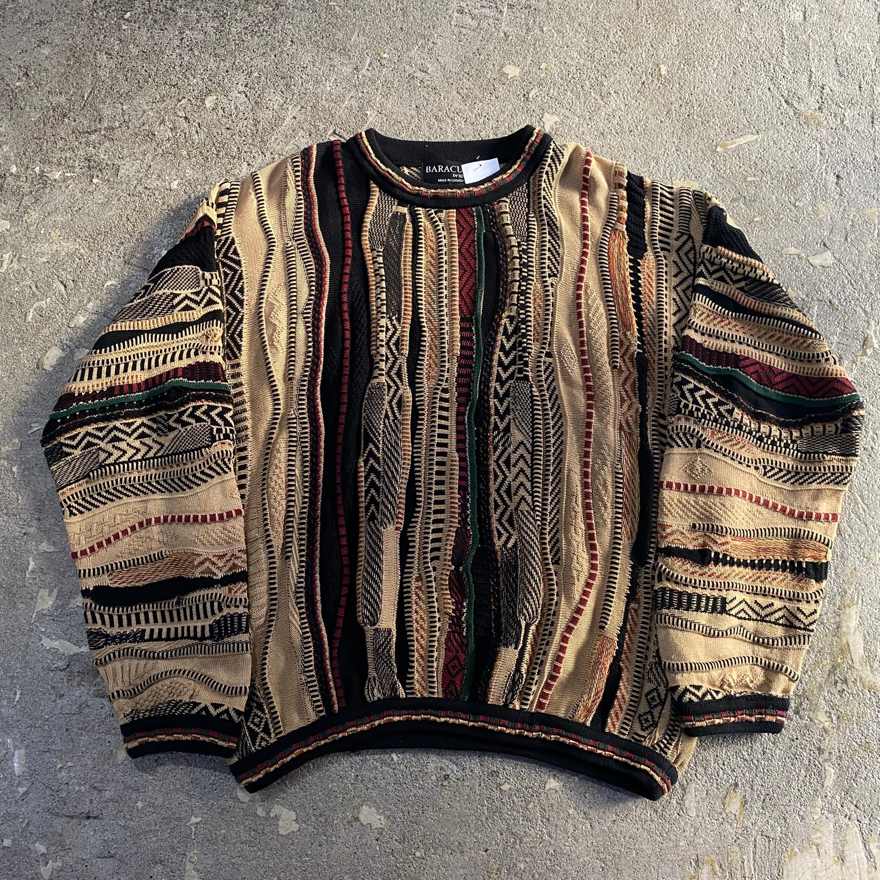old BARACUTA by TUNDRA 3D design cotton knit【仙台店】 | What'z up old BARACUTA by TUNDRA 3D design cotton knit【仙台店】 | What'z up