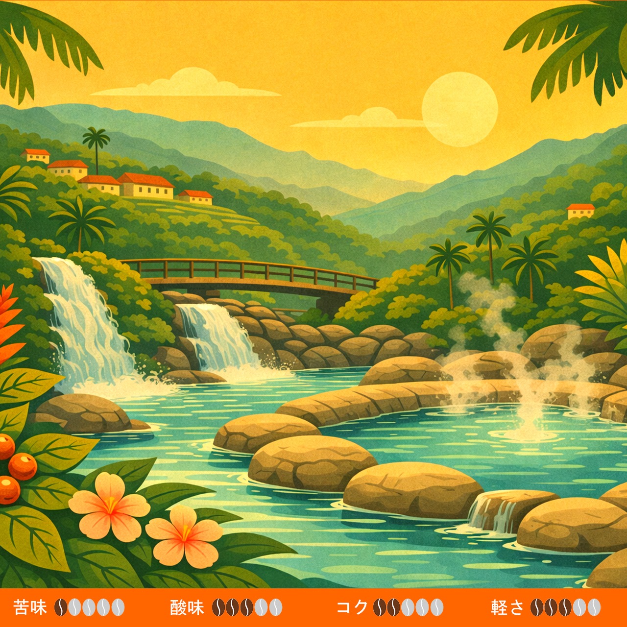 050 コスタリカ/タラス ホットスプリング 温泉水発酵 100g