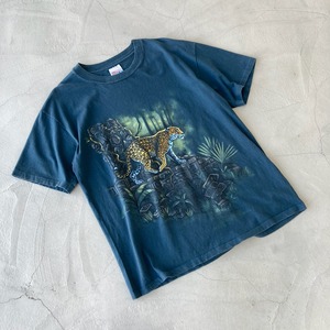 90's Animals Print Tee Shirt
