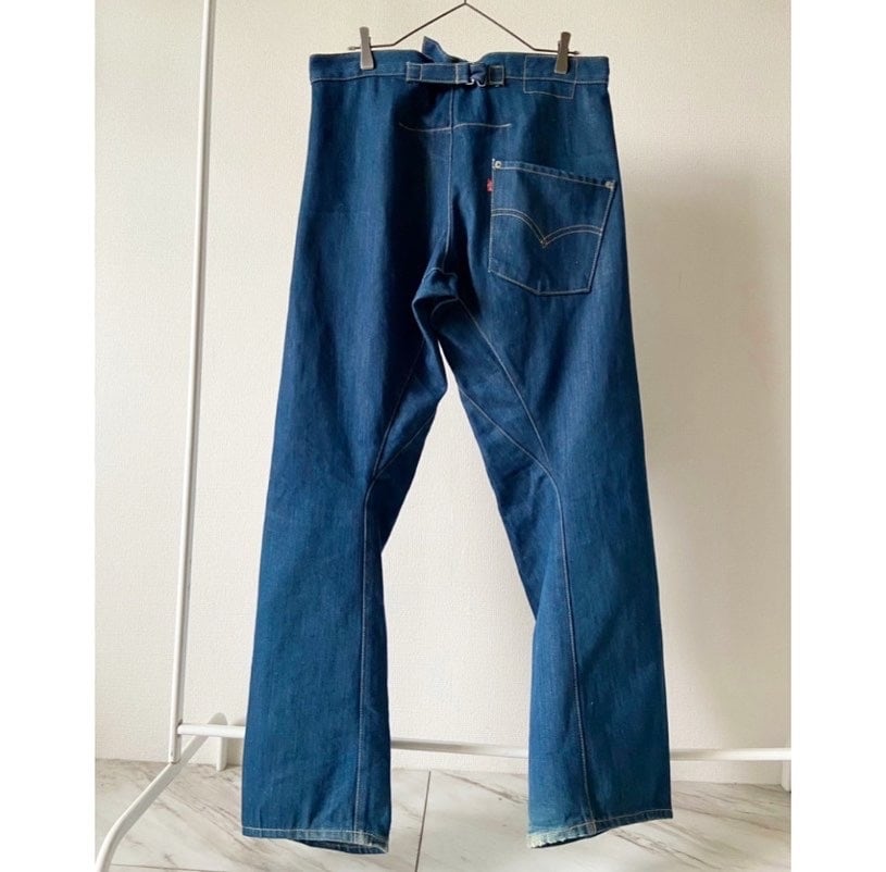 レトロ立体裁断 ルーズフィットlevi's engineered jeans デニム