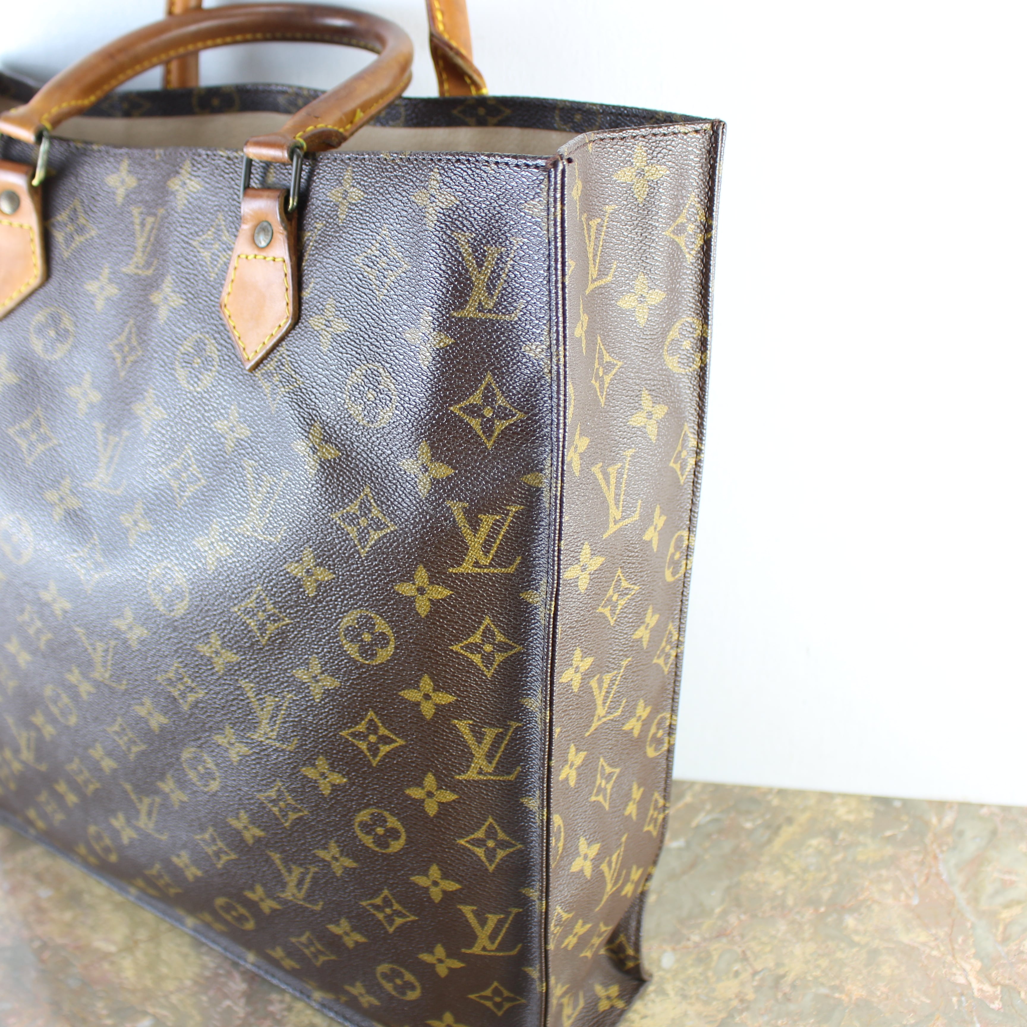 LOUIS VUITTON ルイヴィトン サックプラ モノグラム トートバッグ