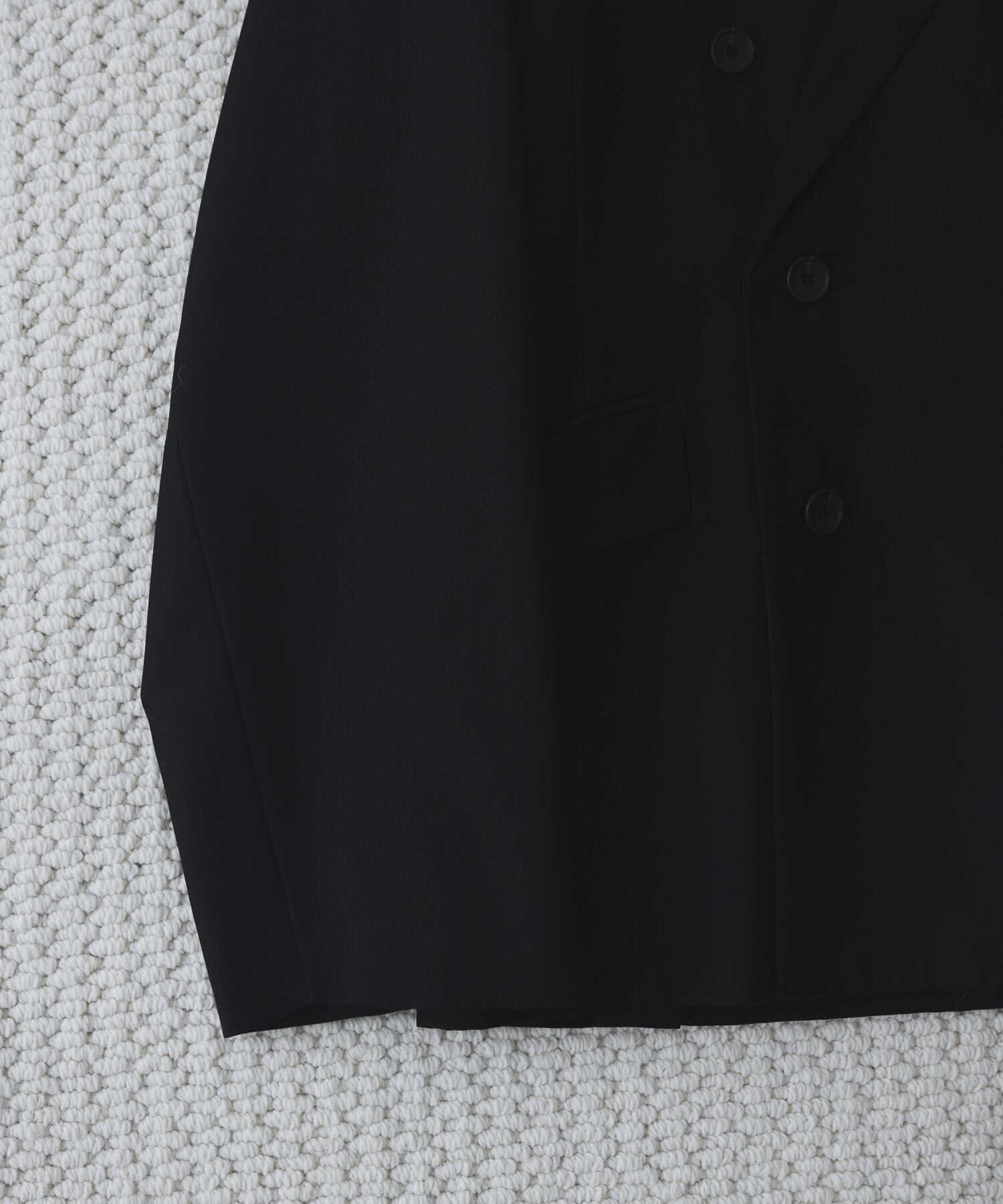 CLASSIC TR WOOL TAILORED JACKET【セットアップ対応】/ black | remer