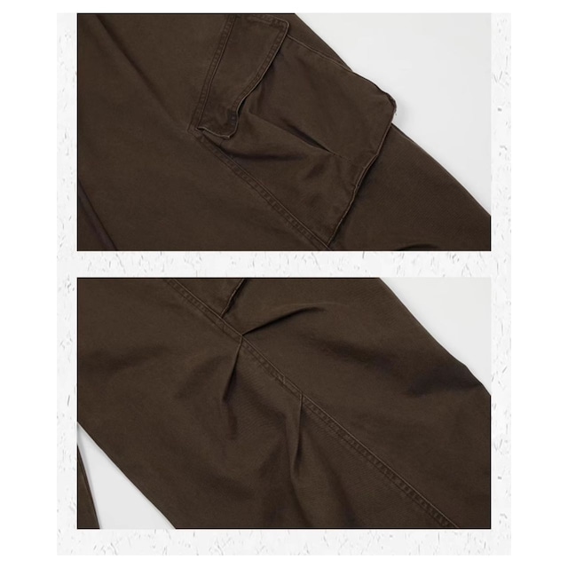 ルーズギミックストリートワークパンツ 4col R00685