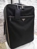 ★PRADA プラダ VIAGGIO ヴィアッジオ 男女可 大容量 ナイロンｘサフィアーノ トロリー バッグ キャリー ケース 黒★ 旅行や出張に大活躍♪