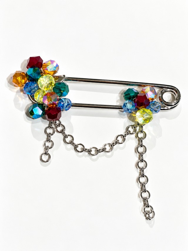 frozen bloom shawl pin