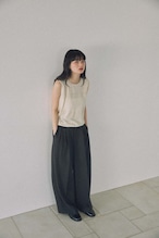 DU260530 Back Open Sheer Knit Tops