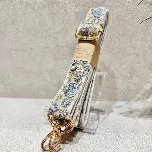 【長さ調整可能！】インド刺繍リボン ショルダー(A54-⑧336)8