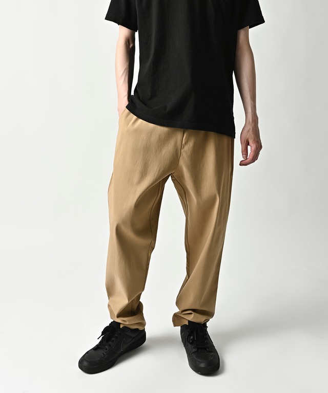 VOLUNTAS Gobelin Paisley Tapered Pants (BLK) 225014