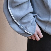 adidas design fleece light blue