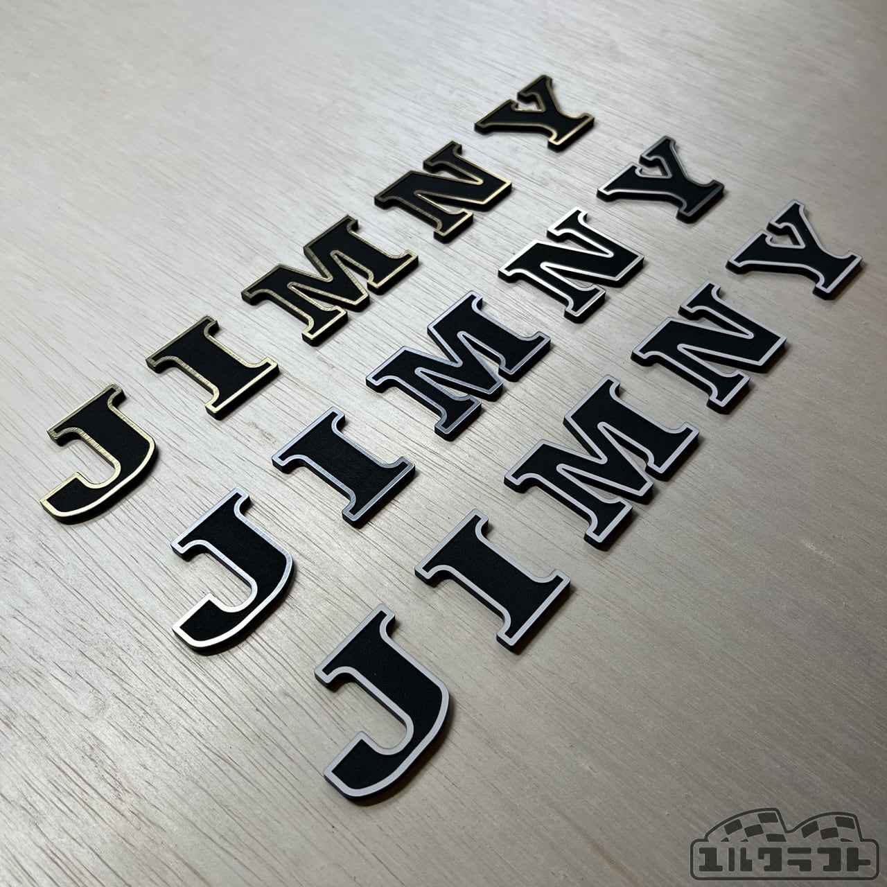 ジムニーレトログリルエンブレム（純正サイズ）