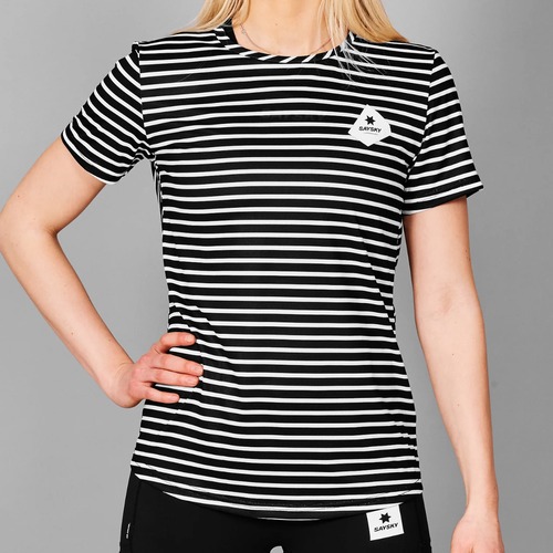 SAYSKY (セイスカイ) ランニングTシャツ Combat T-shirt - Stripe [レディーズ]