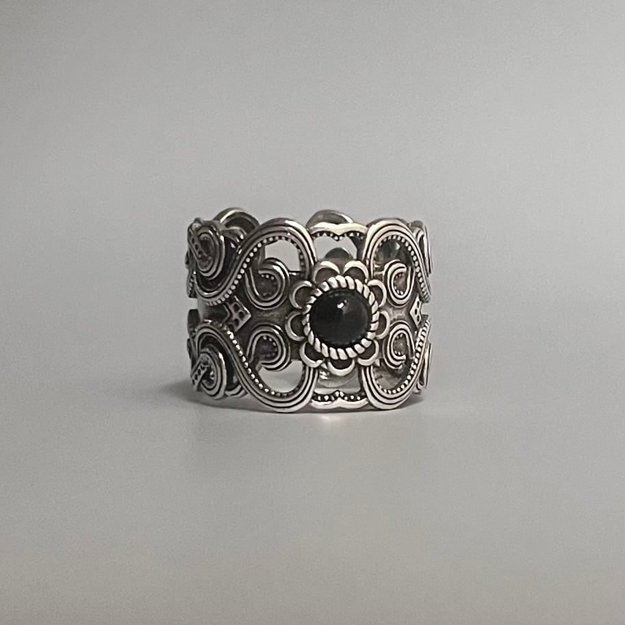 90～00s GOODENOUGH/College ring/16号相当/GE刻印/カレッジリング