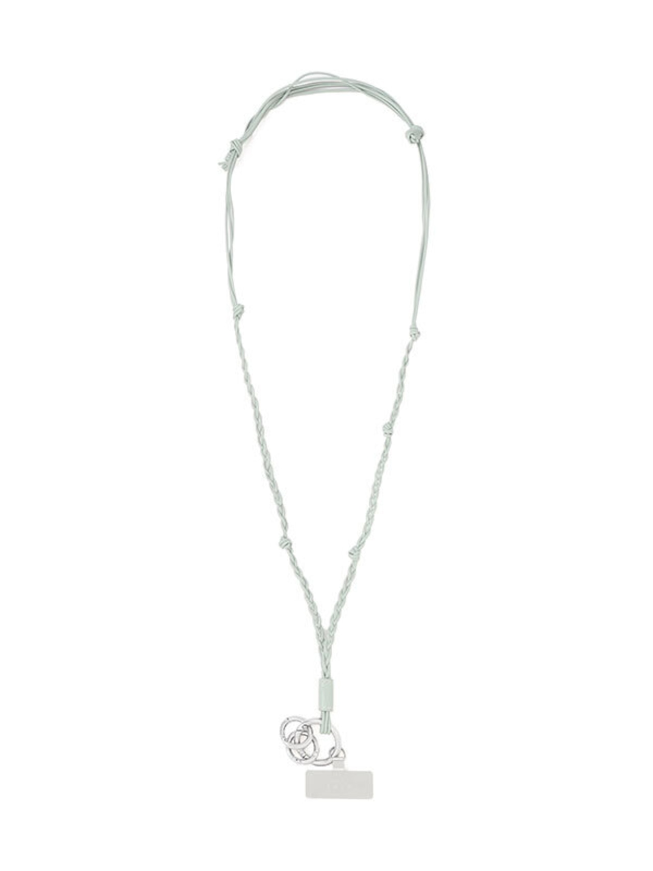 ETRE TOKYO レザーコードロングマルチストラップ