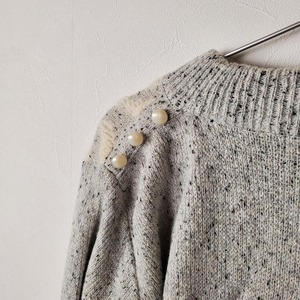 【USED】FUJIKA　フジカ　ニットセーター　美品　デニム　スカートコーデ