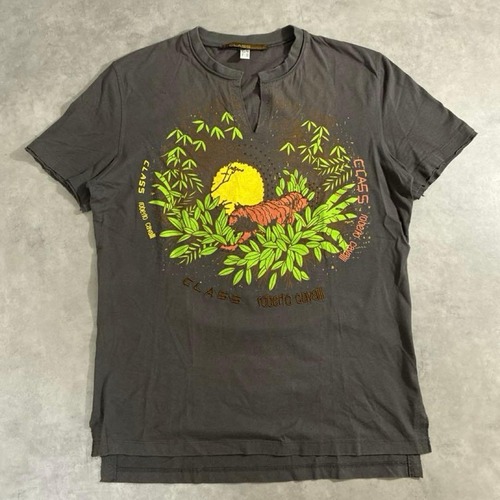 CLASS Roberto Cavalli Tシャツ タイガー プリント