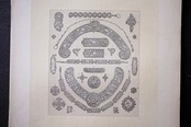 19世紀 フランス 40c 欧州泡沫の日々と室内装飾図版o 装飾品 アンティーク
