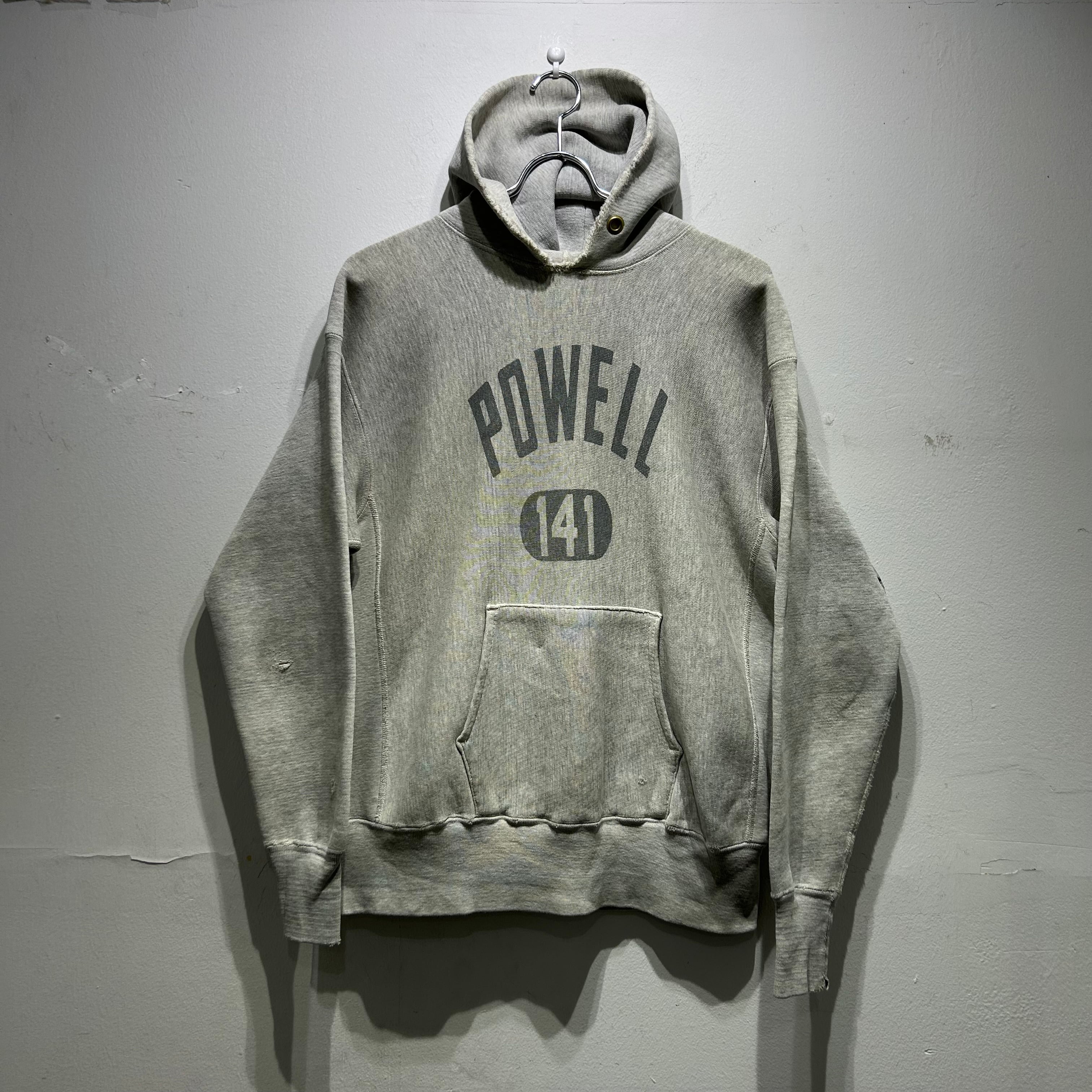Special!! 70s Champion "POWELL" "単タグ染み込み" R/W sweat hoodie【仙台店】
