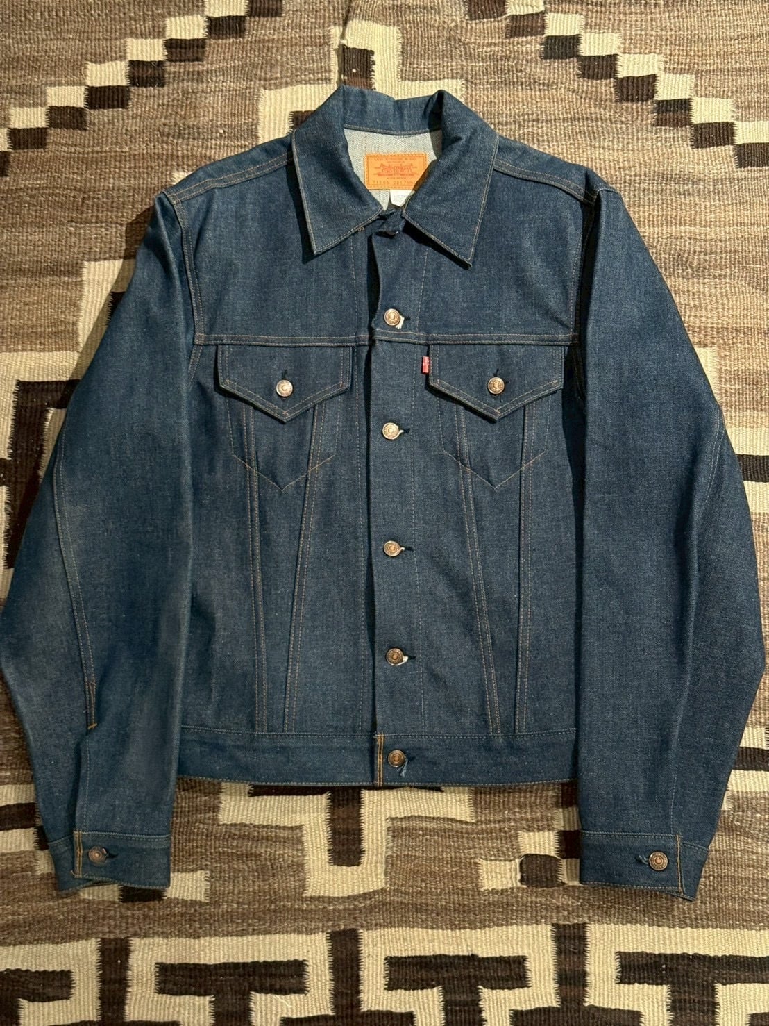 DEADSTOCK 70's LEVI'S 71205-0217 DENIM JACKET | vintage clothing