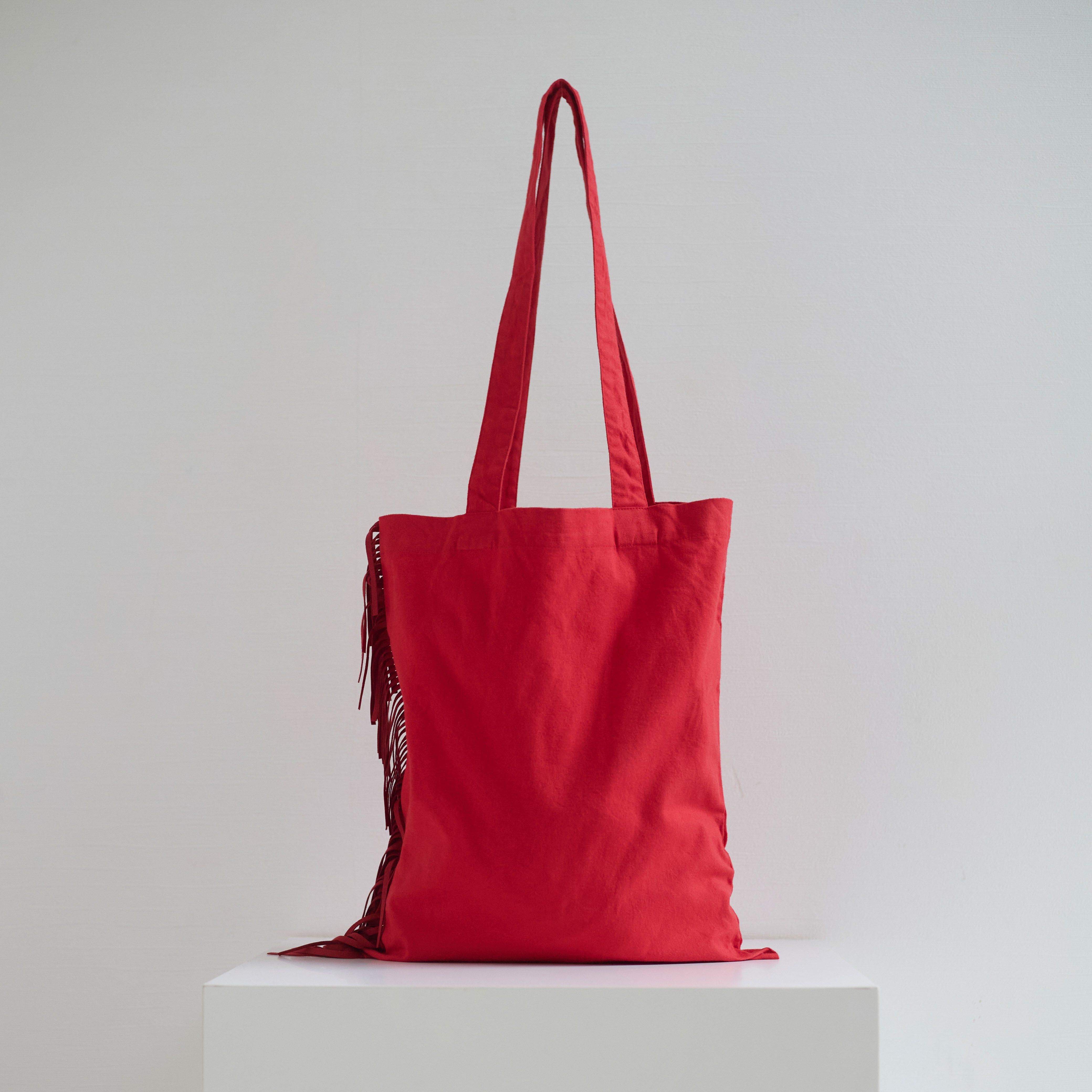ERA(イーラ) /TAS BIG RED CROSS APRON BAG/グレー・ブラック