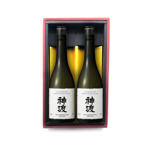 神渡　純米吟醸 Pétillant　720ml×2本ｾｯﾄ