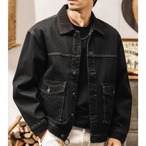 Work Jacket Style Denim Jacket ◇H0811