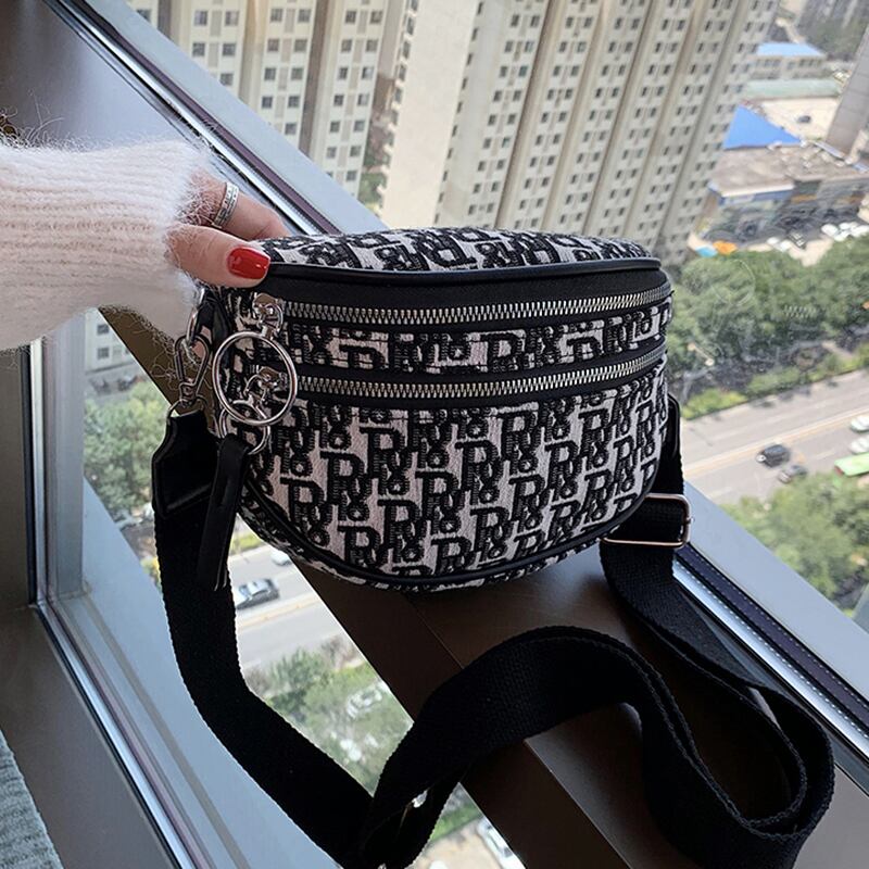 Shangxin insスーパーファイアバッグ女性2020人気の新しい新しいトレンディなワンショルダーウエストバッグファッションメッセンジャーオールマッチチェーンチェストバッグ Tiancai_Wing_Bag3166646