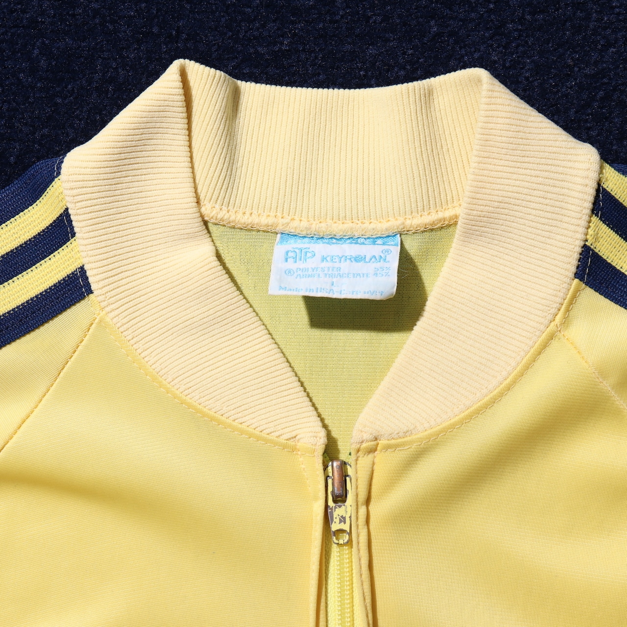 稀少 L ATP adidas 80s レモンイエロー 黄色 トラックジャケット アディダス ジャージ