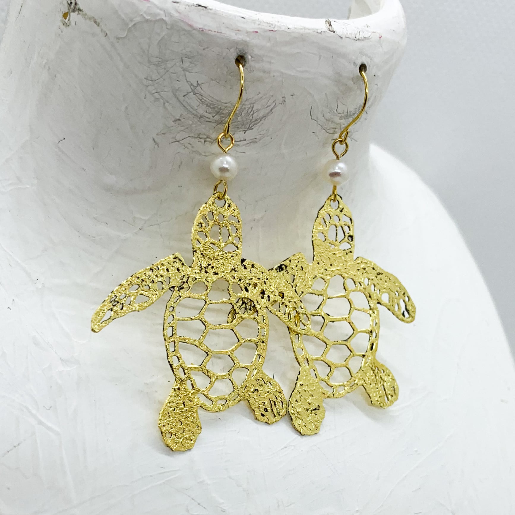 HAKU】＜亀＞ ピアス・イヤリング | KIRIEBIJOU
