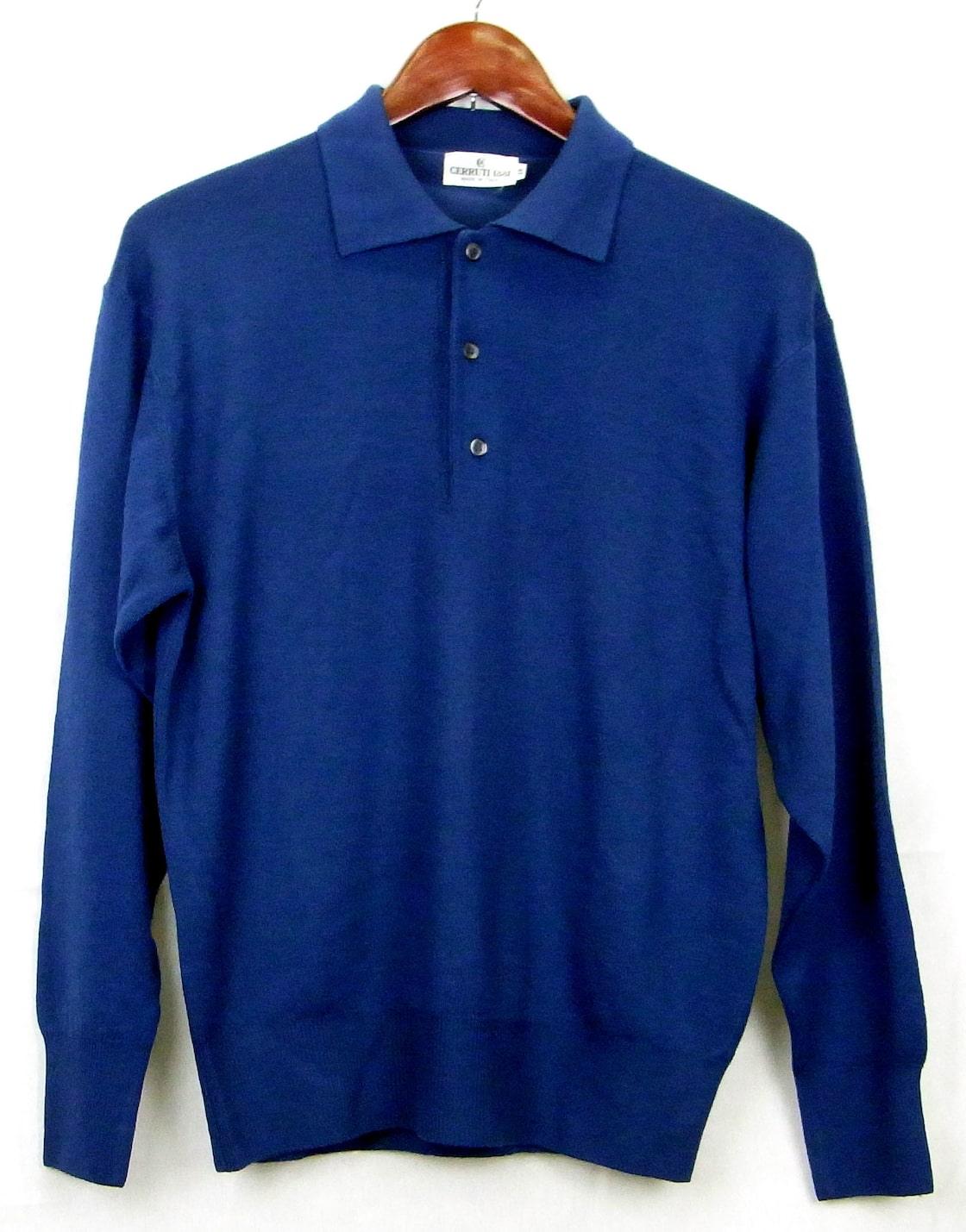CERRUTI 1881 / L/S KNIT POLO SHIRT | Pay ID