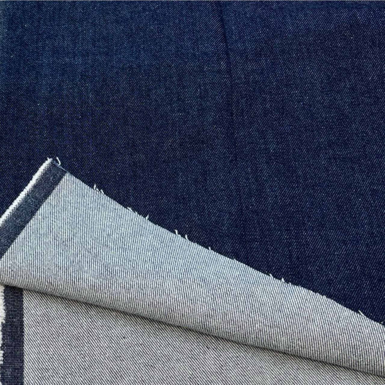 ★TB674◆1m◆倉敷児島バイオヴィンテージブリーチデニム生地◆オリジナル◆約11オンス