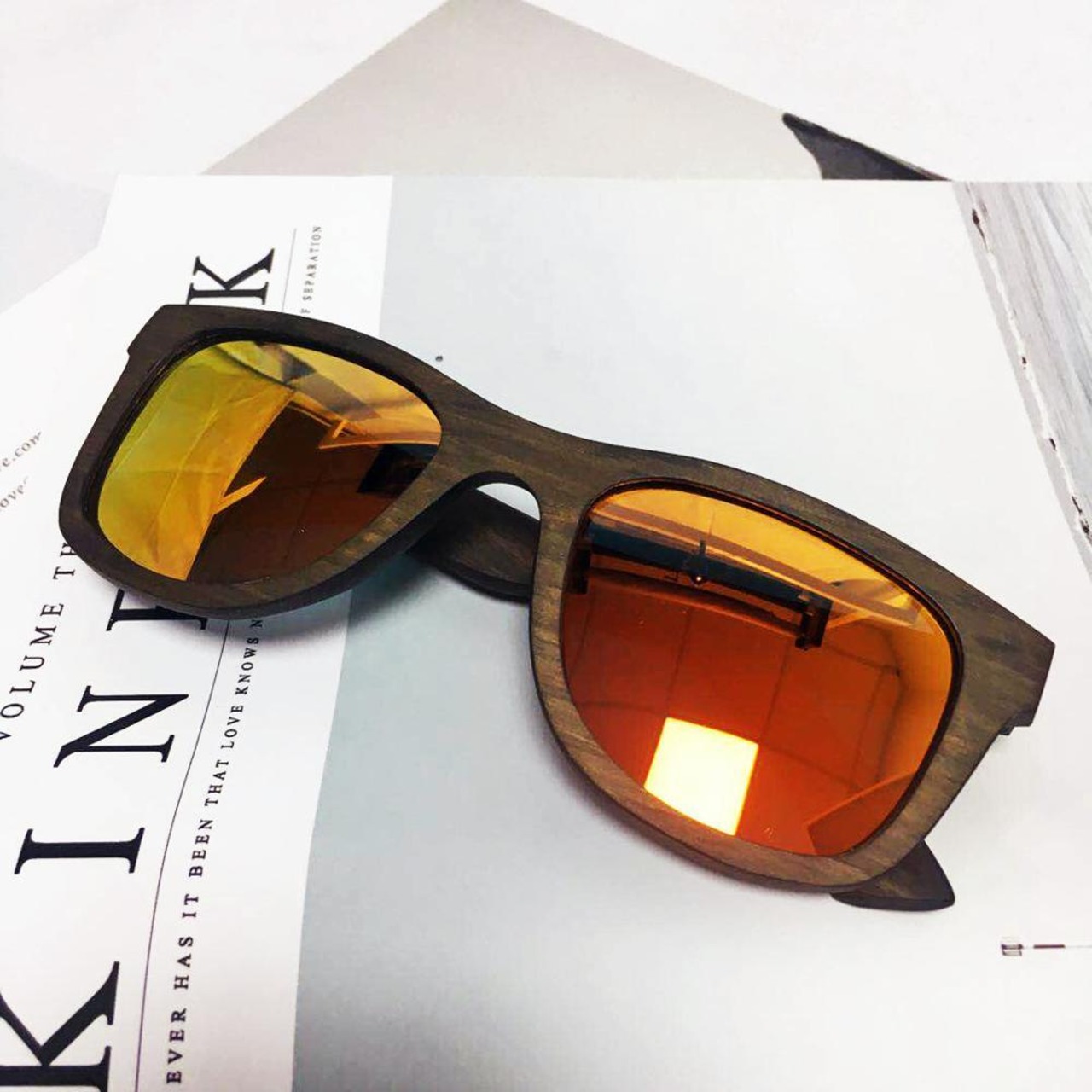 Wood Wellington Sunglasses / ウッド ウェリントン サングラス