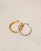 【#Re:room】TWIST HOOP PIERCE［REA246］