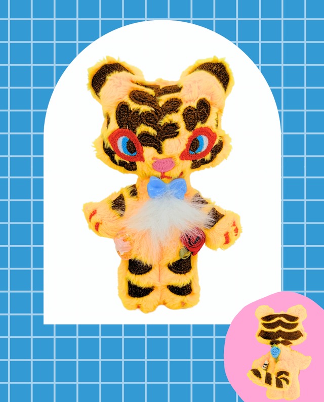 [2026個展]タイニー・お迎えページ|ポップフラワー・タイガー[展示]