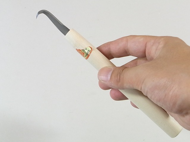 神作り彫刻刀 190mm No.8718 兼進 Bonsai Jin Chisel Kaneshin