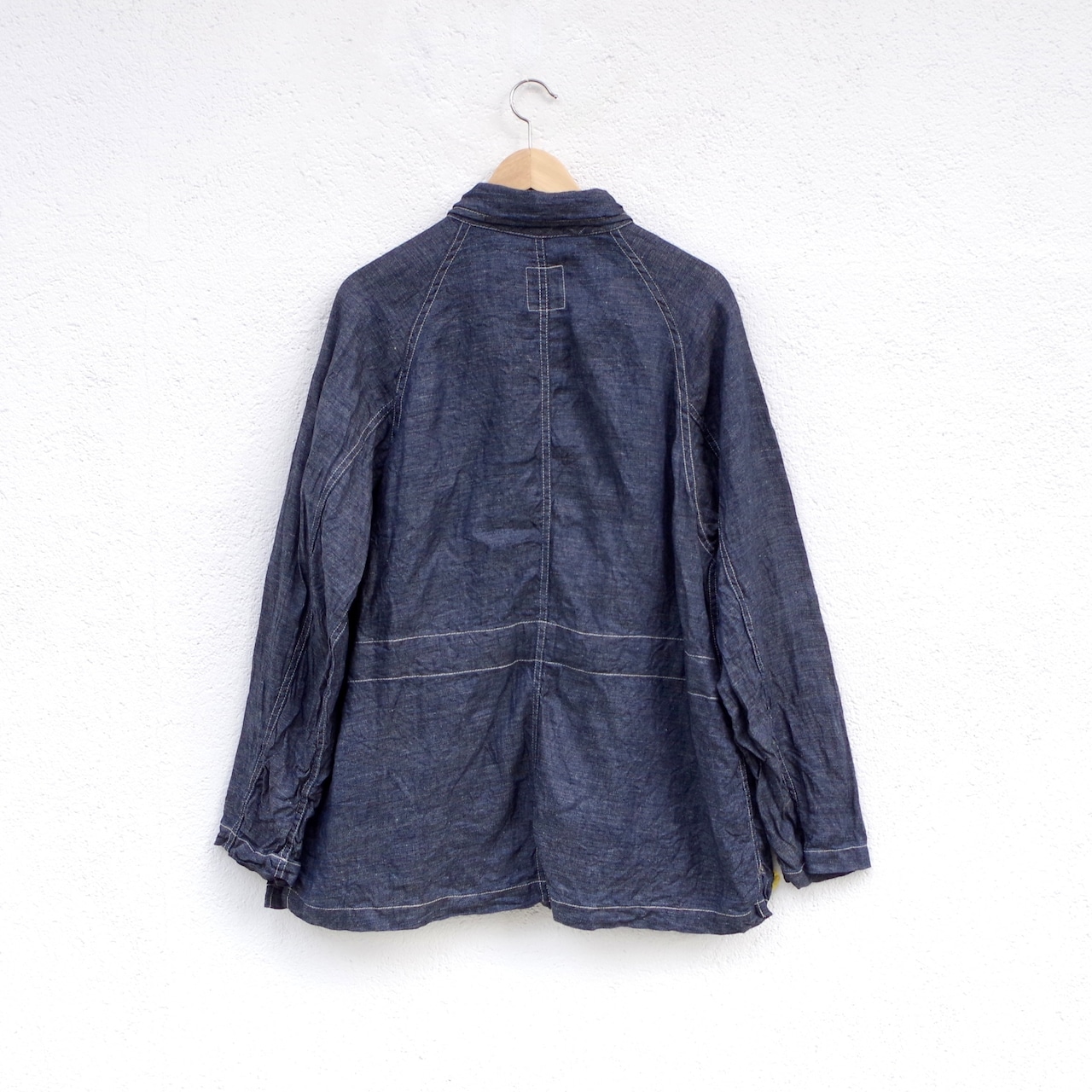 SAGE DE CRET  Coverall Jacket  "Linen Denim"