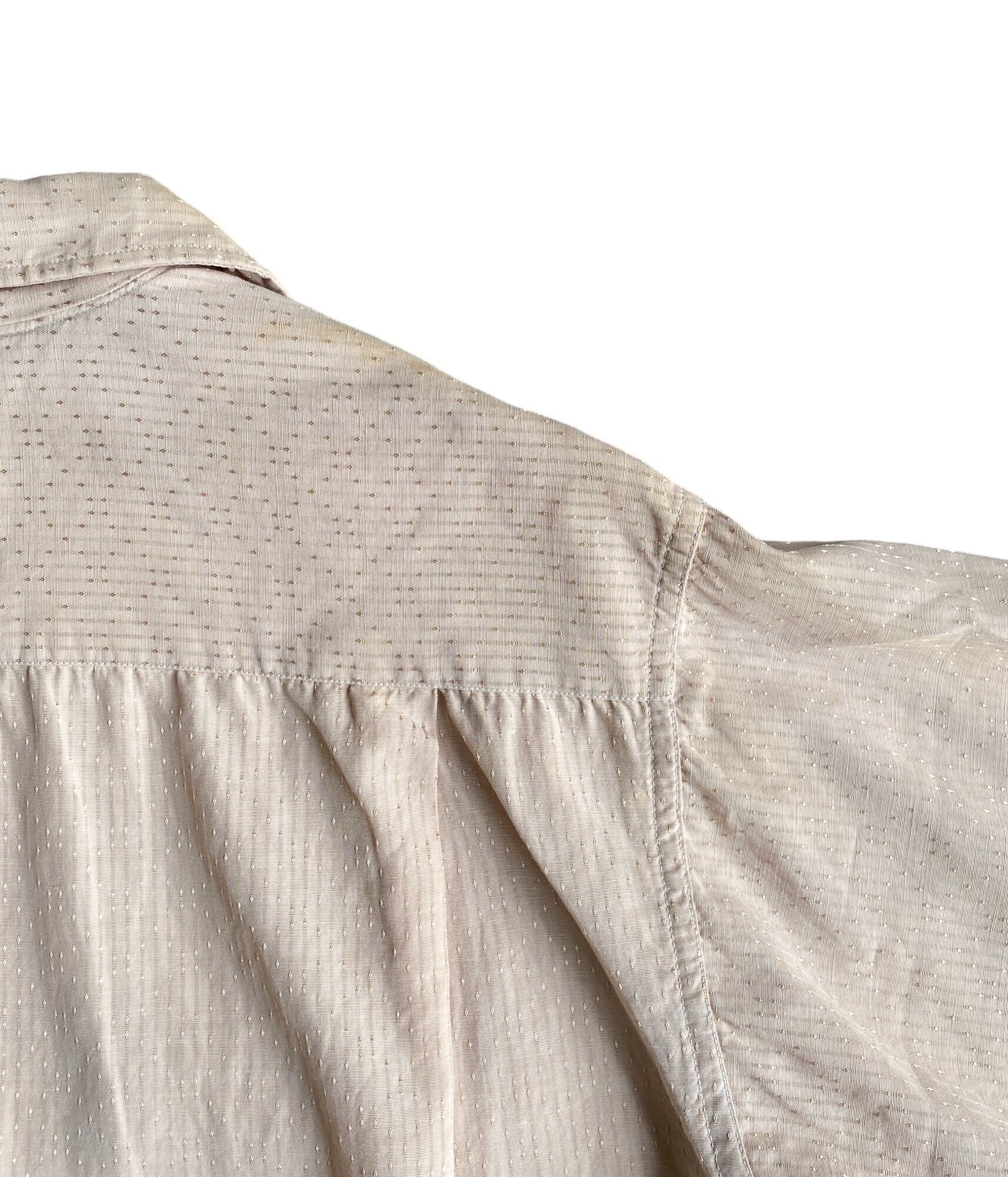 Vintage 60s M Rayon Open collar shirt -Towncraft- | BEGGARS  