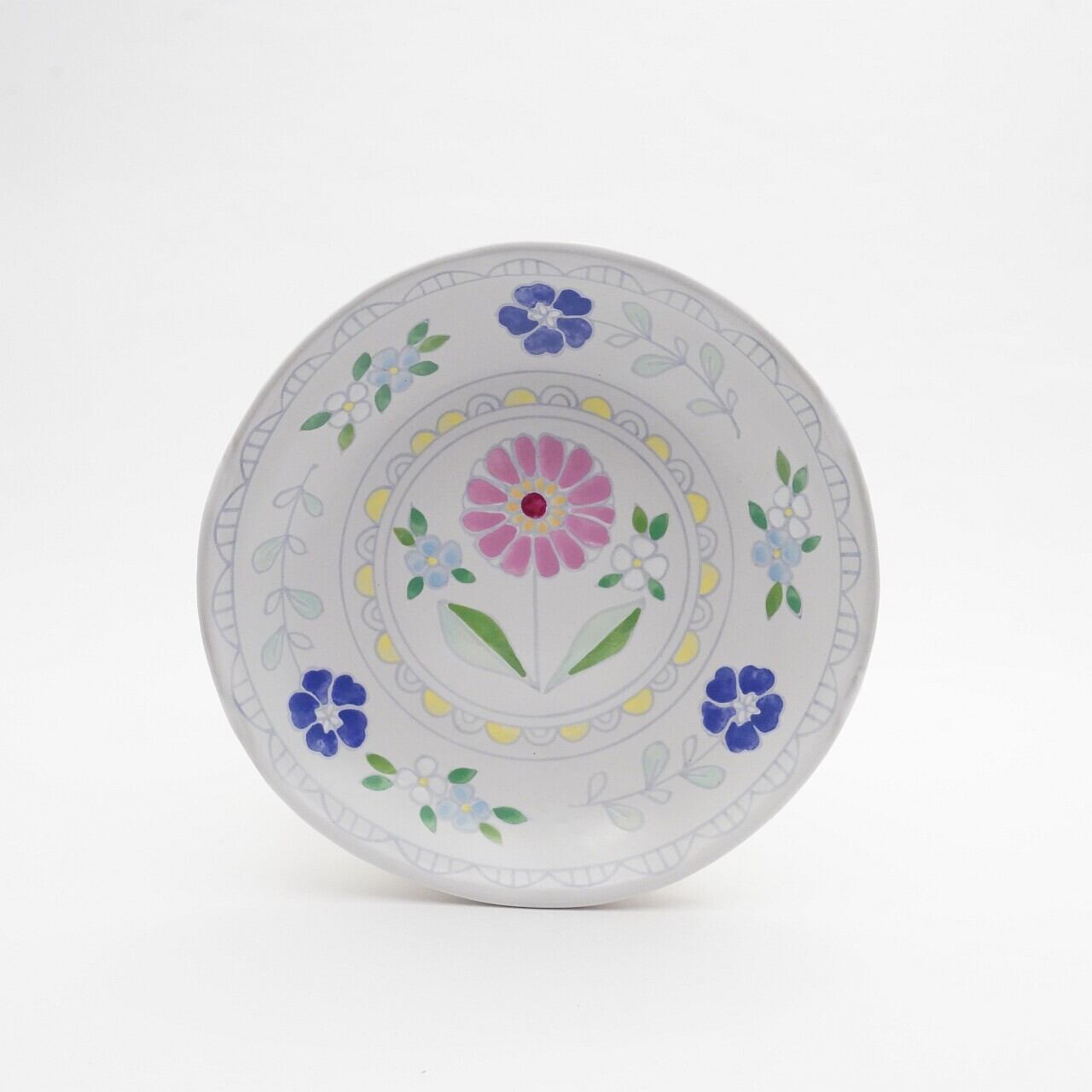 【木村扶由子】取皿 百日草 3-B