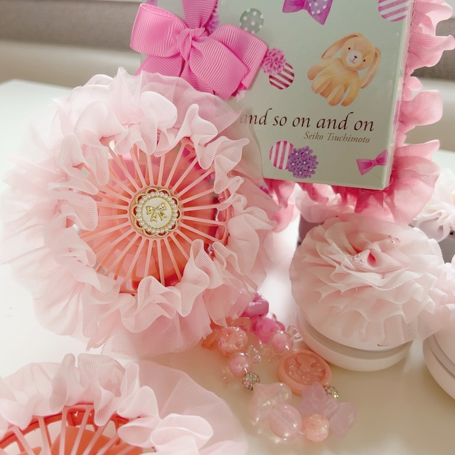 フリルハンディファン