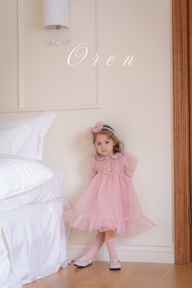 【即納】<OREN>  Eloise organza dress