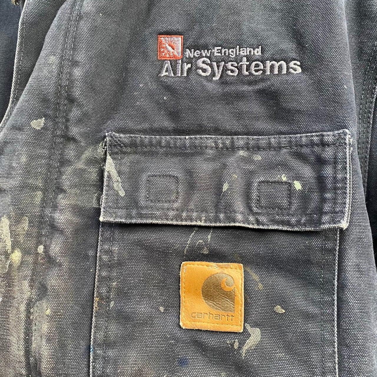 雰囲気系 ビッグサイズ Carhartt カーハート 企業ロゴ刺繍 雰囲気系 ビッグサイズ Carhartt カーハート 企業ロゴ刺繍