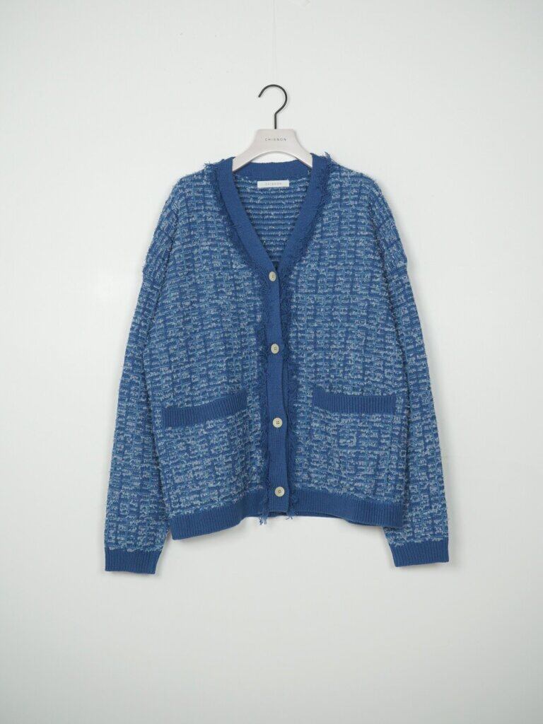 【12/上旬〜中旬入荷次第お届けのご予約】 CHIGNON/シニヨン チェックツイードニットCD 9566-742JR