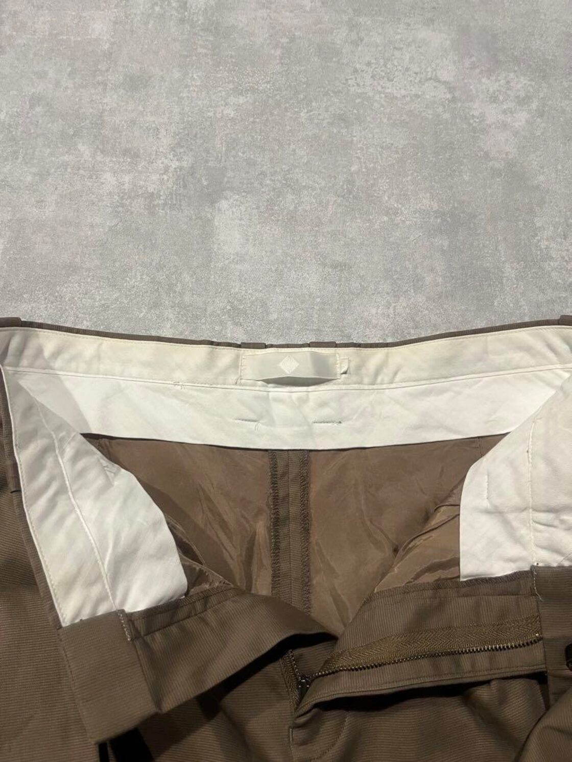 ethosens 14ss セットアップ ベージュ ノーカラー | Pay ID