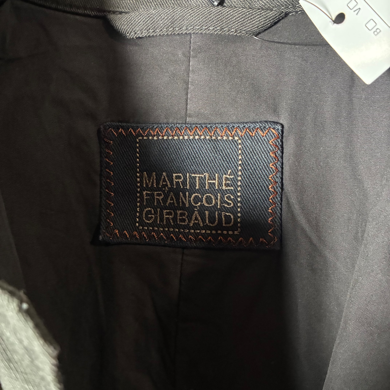 MARITHE FRANCOIS GIRBAU メタリックコンバットジャケット　ジルボー　M