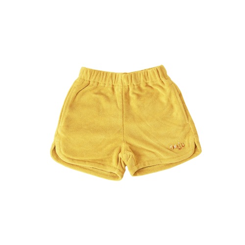 ooju(オージュ) / pile shorts / mustard / 1,2,3,4