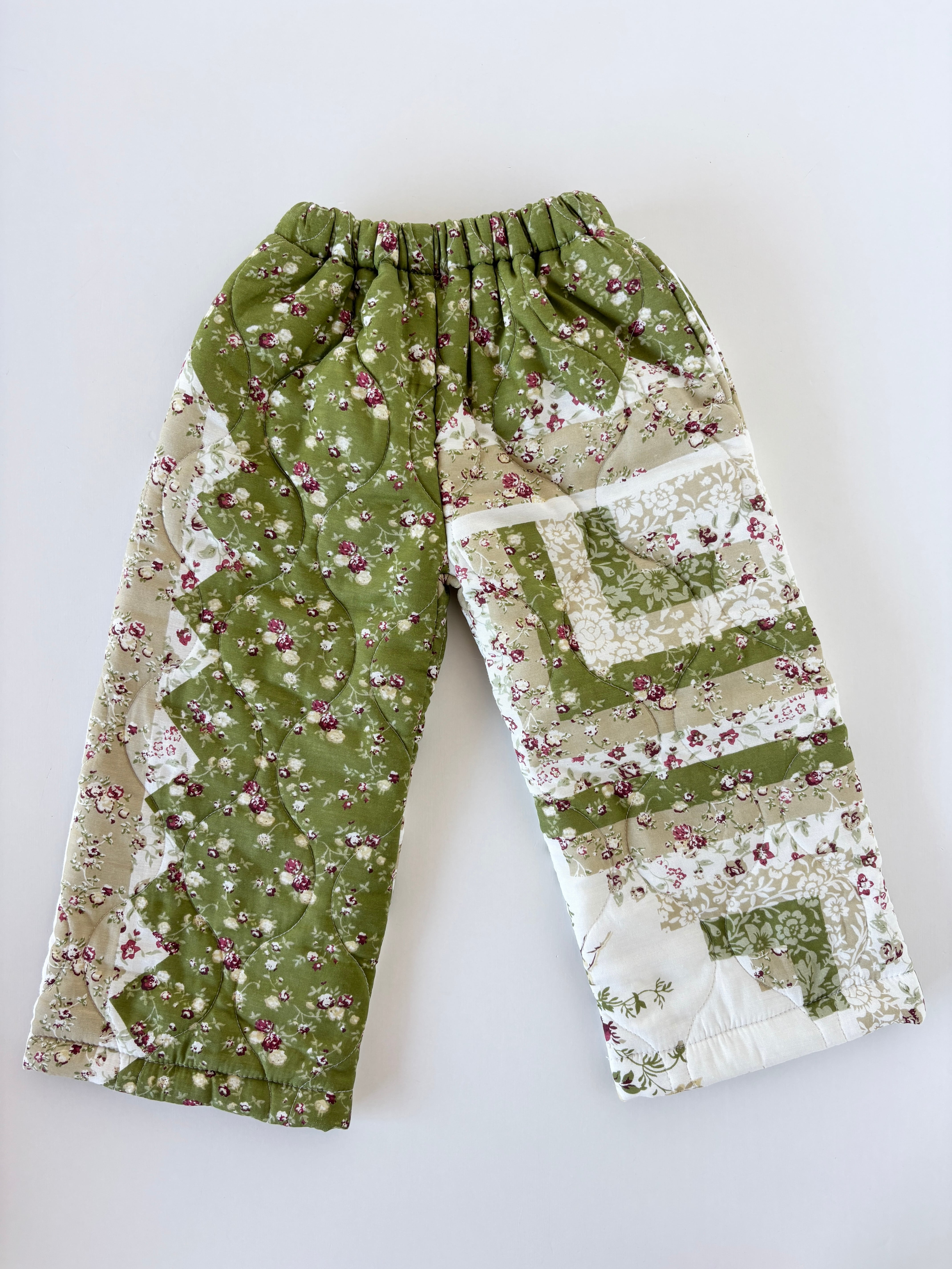 【3T】ヴィンテージキルトパンツ