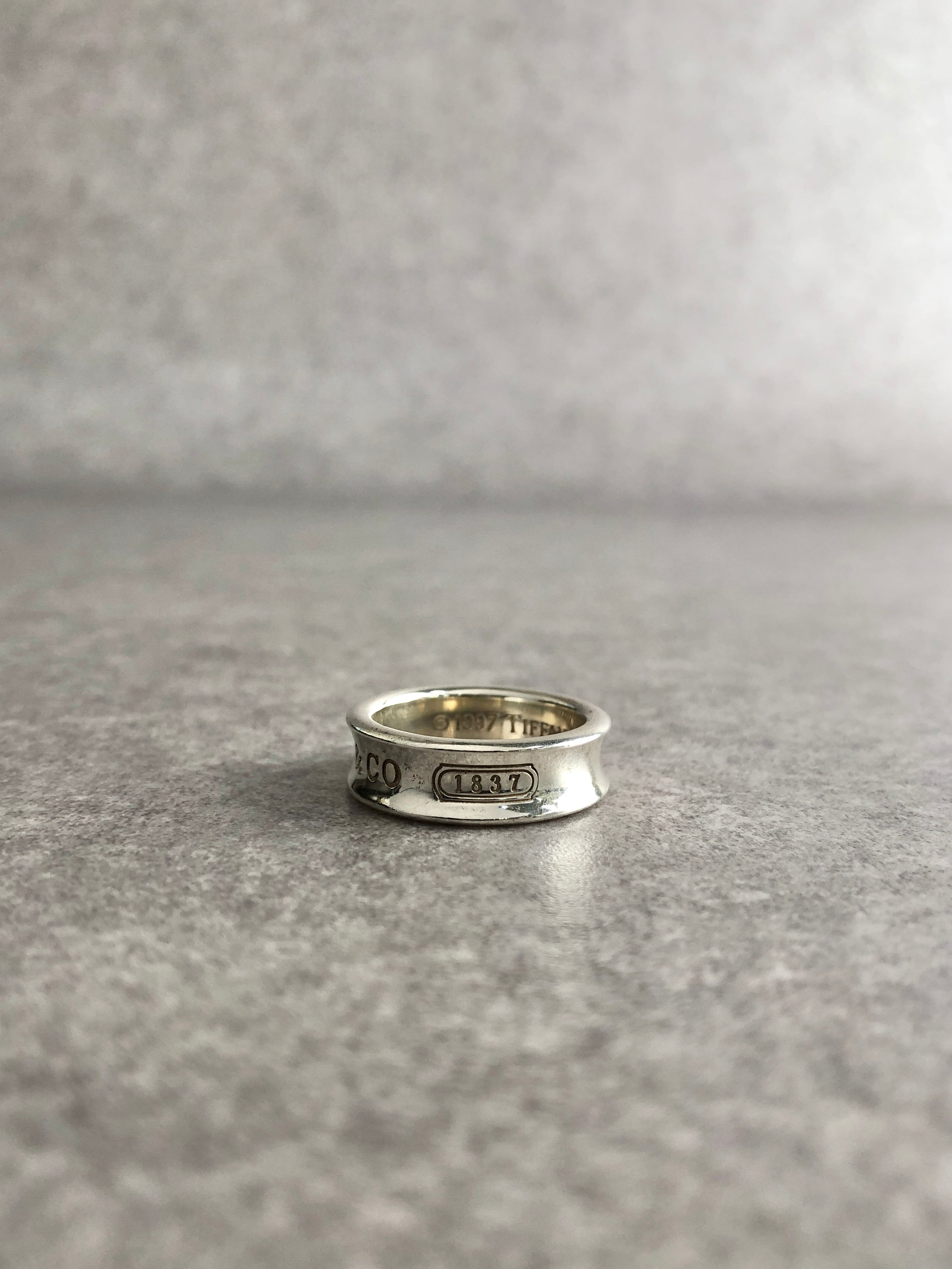 ティファニー ナロー リング 15号 Tiffany & Co. ティファニー 指輪 15号 シルバー ナロー 925 リング