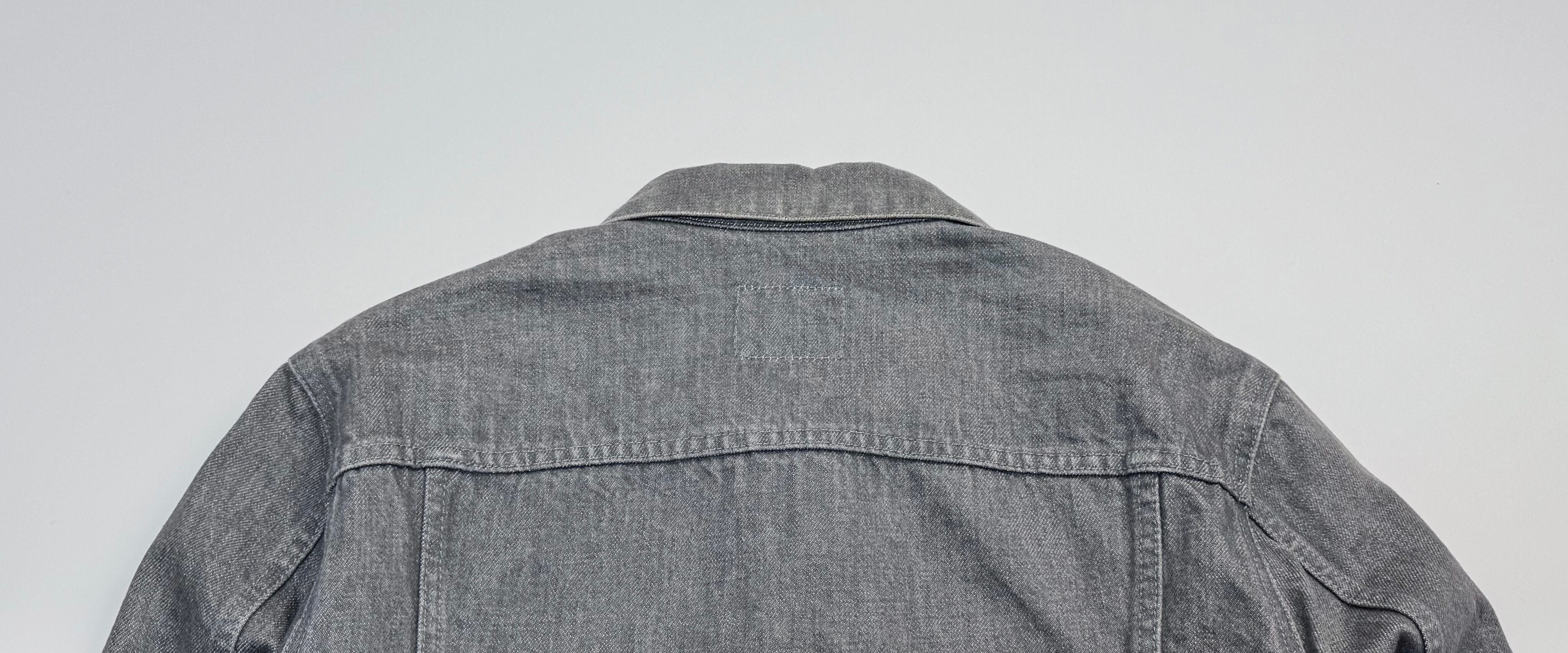 c.1998–1999 HELMUT LANG DENIM ZIP JACKET ( size 50 ) | Daily Dress
