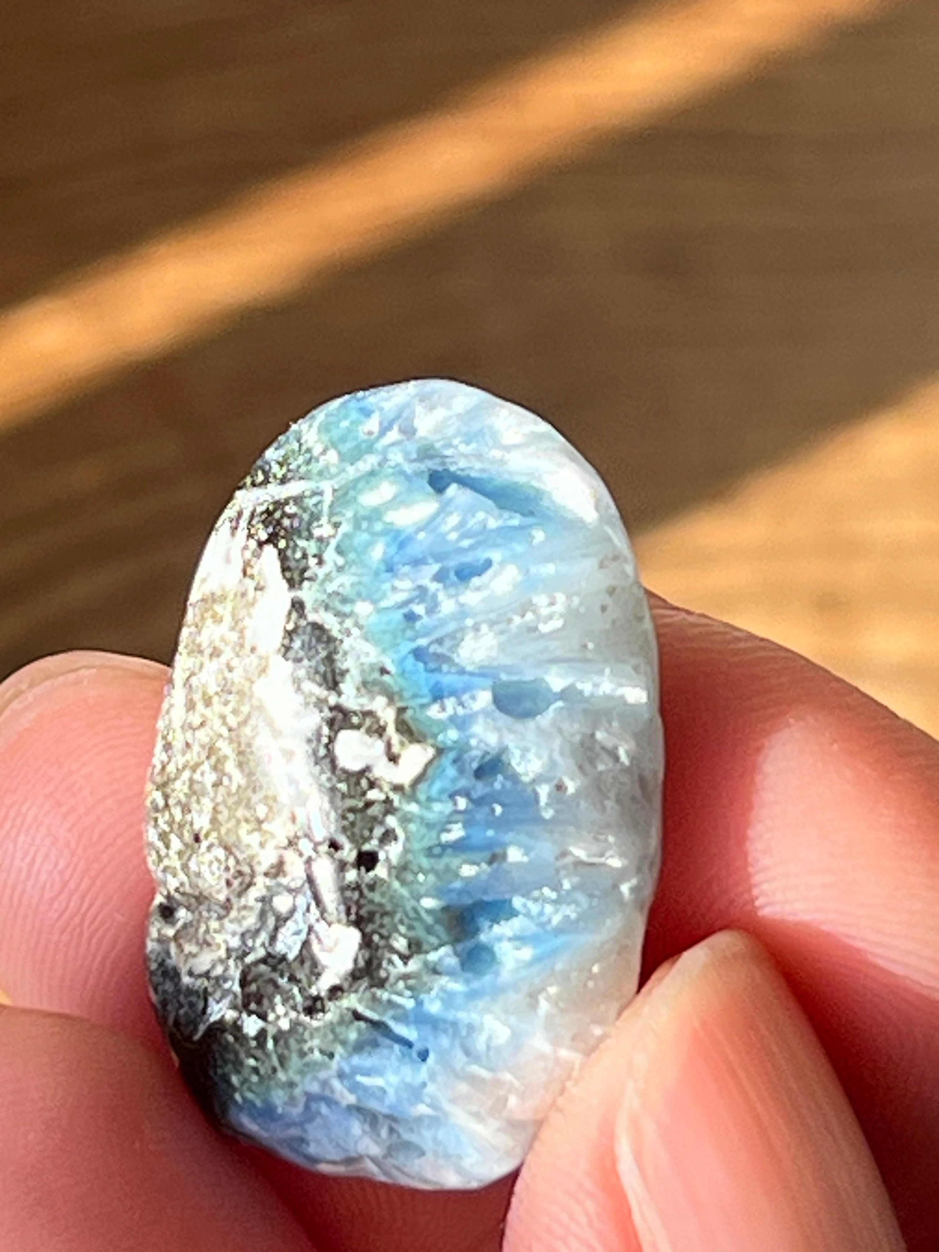 【H&E社 】グレイシャーライト(氷河石) 約6g