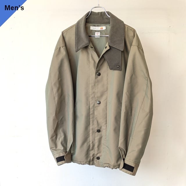 melple 高密度オックスコーチジャケット Griffith Coach Jacket (Khaki)
